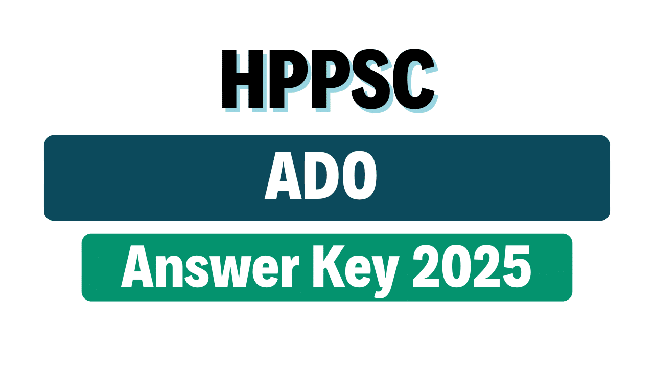 HPPSC Assistant District Attorney Answer Key 2025