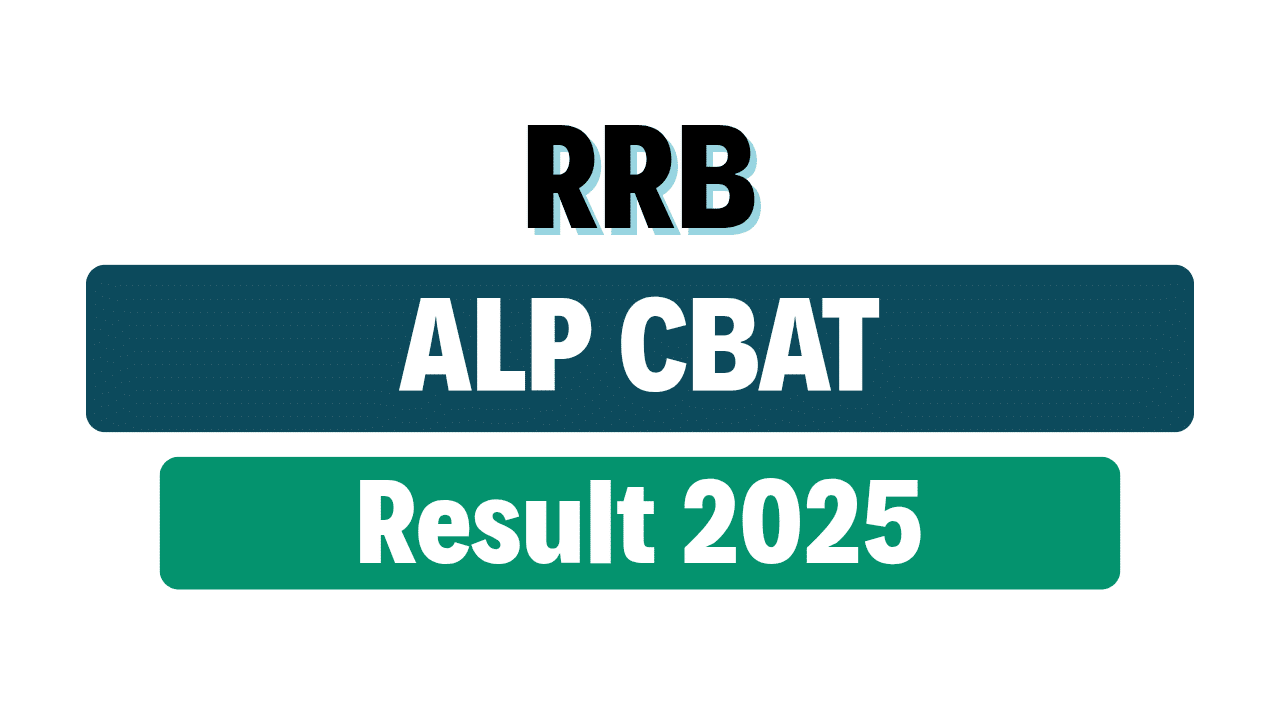 RRB ALP CBAT Result 2025